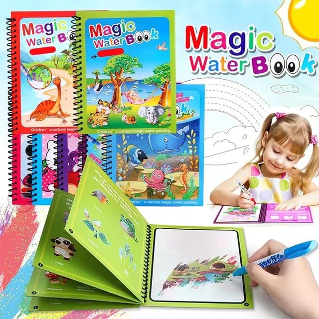 Magic Practice Copybook with Disappearing Ink Pen