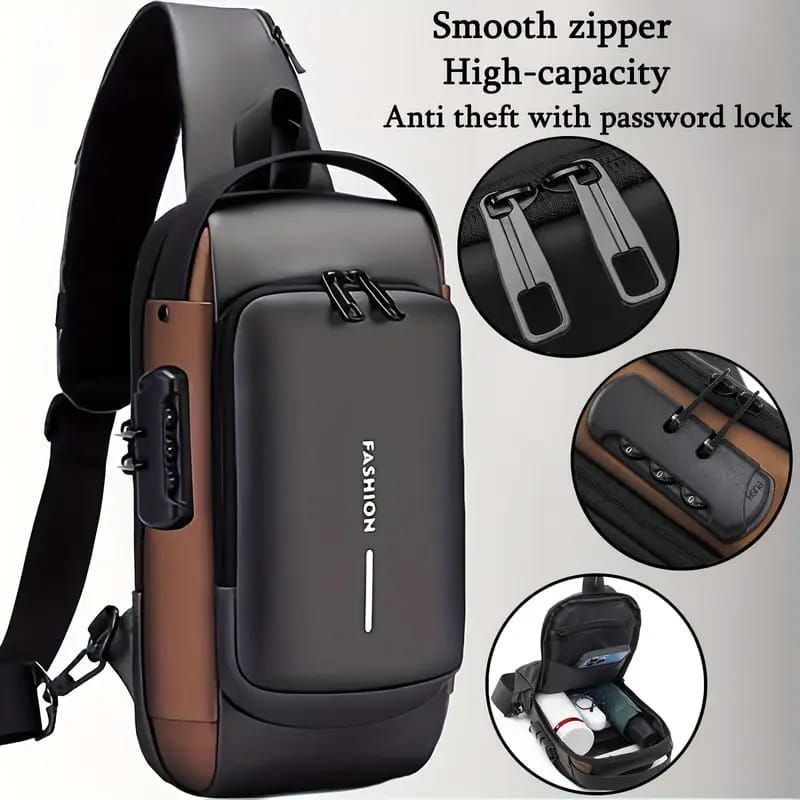 Anti-Theft Cross Body Bag 